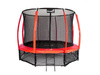 Trampolina Ogrodowa Jumpi 374cm/12FT Maxy Comfort Plus -  Czerwona