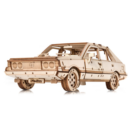 FSO Polonez 1500 - Drewniane Puzzle Model 3D Little Story