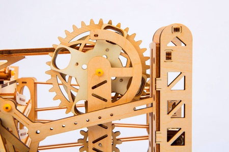 Tor Do Wyścigu Kulek - Drewniane Puzzle 3D ROBOTIME