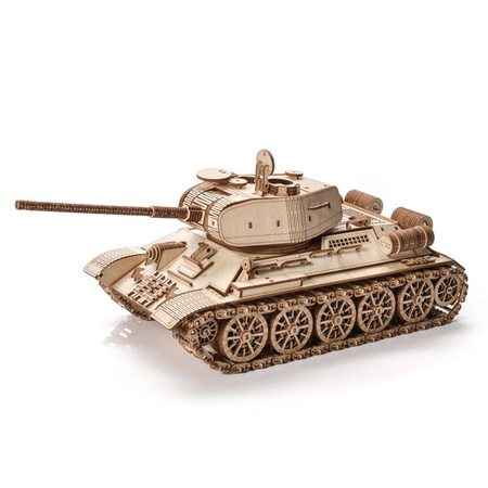 Czołg T-34-85 WoT - Drewniane Puzzle 3D Little Story