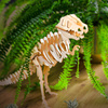 T-Rex - Drewniane Puzzle 3D Little Story  