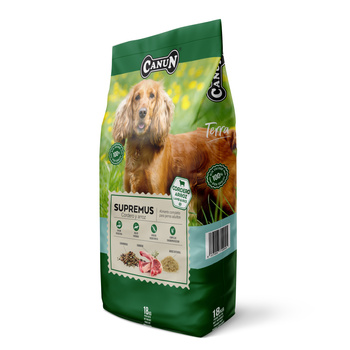 Canun Terra Supremus z jagnięciną 18 kg - Karma dla psów dorosłych