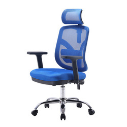 Ergonomiczny Fotel Biurowy ANGEL Obrotowy JOkasta Niebieski